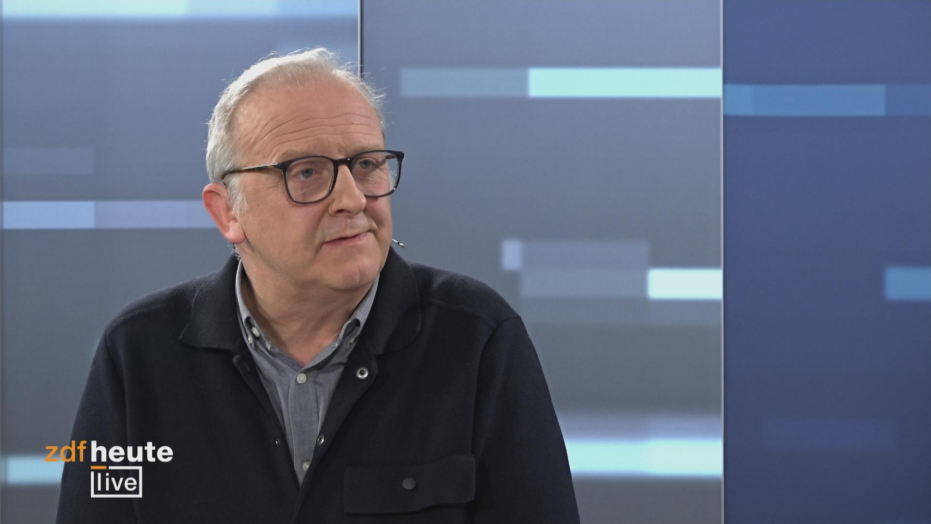 ZDF-Börsenexperte Frank Bethmann als Gast bei ZDFheute live 