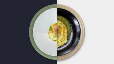 Die Küchenschlacht - In Nussbutter Konfierte Lachsforelle Mit Kamillen-beurre-blanc