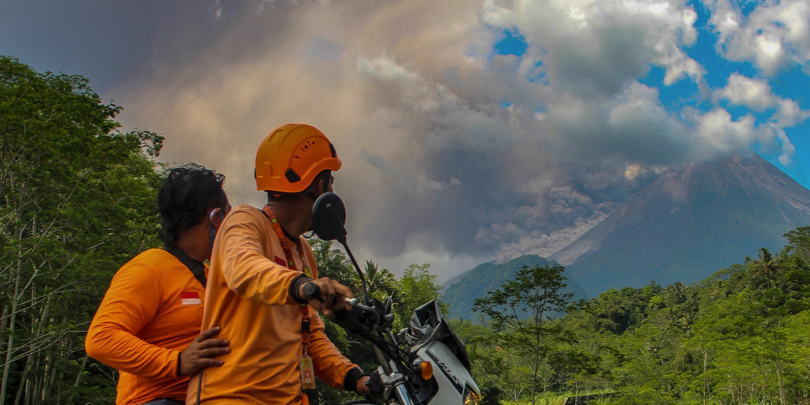 Indonesischer Vulkan Merapi wieder ausgebrochen