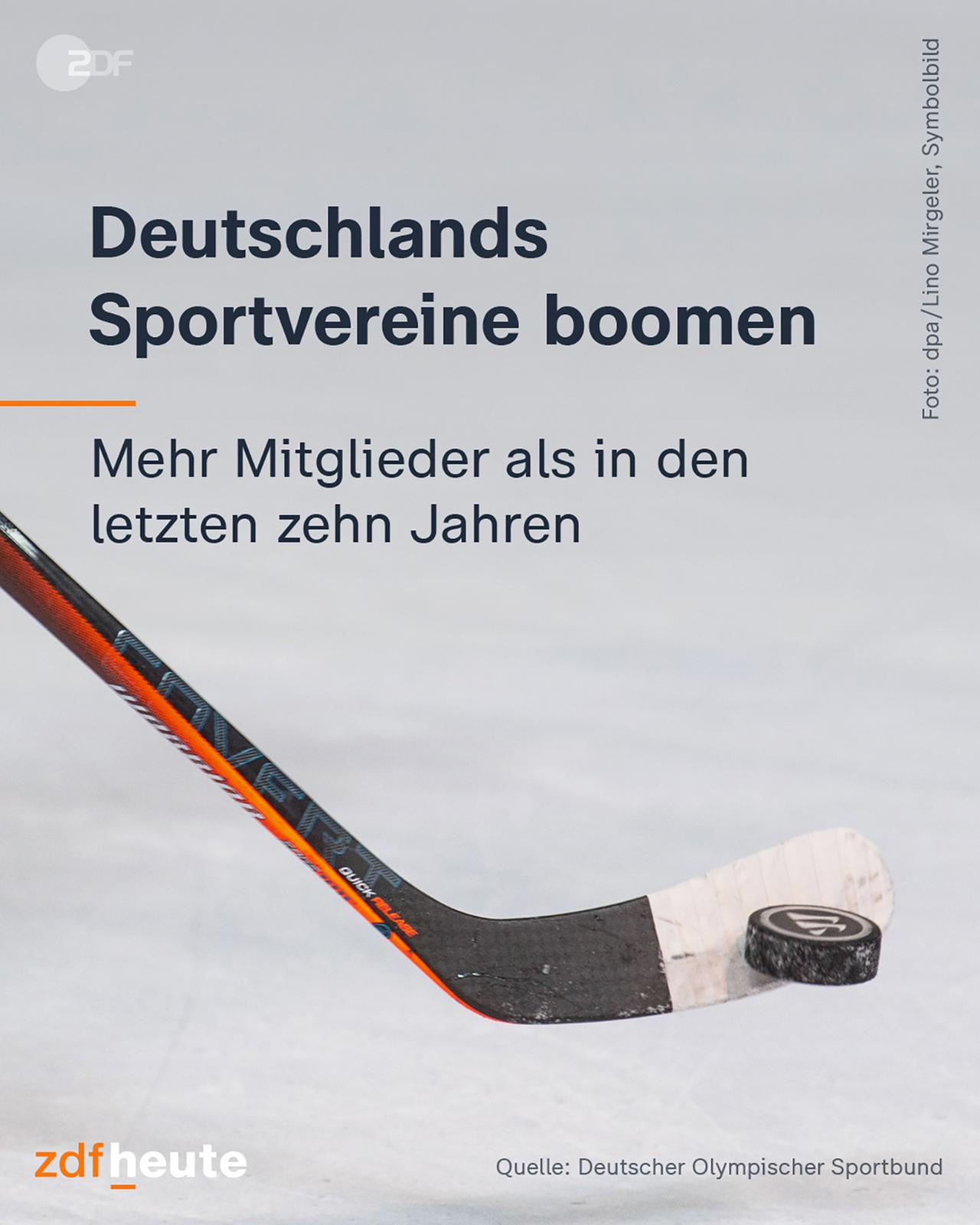 Infografik: Deutschlands Sportvereine boomen.