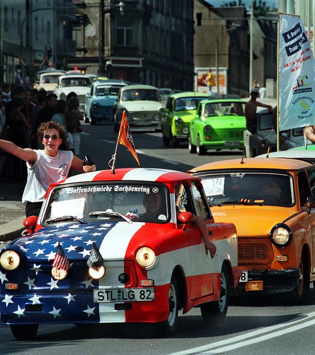 "DDR mobil - Trabi, Wartburg und Ostrennwagen": Kultauto "Trabi".