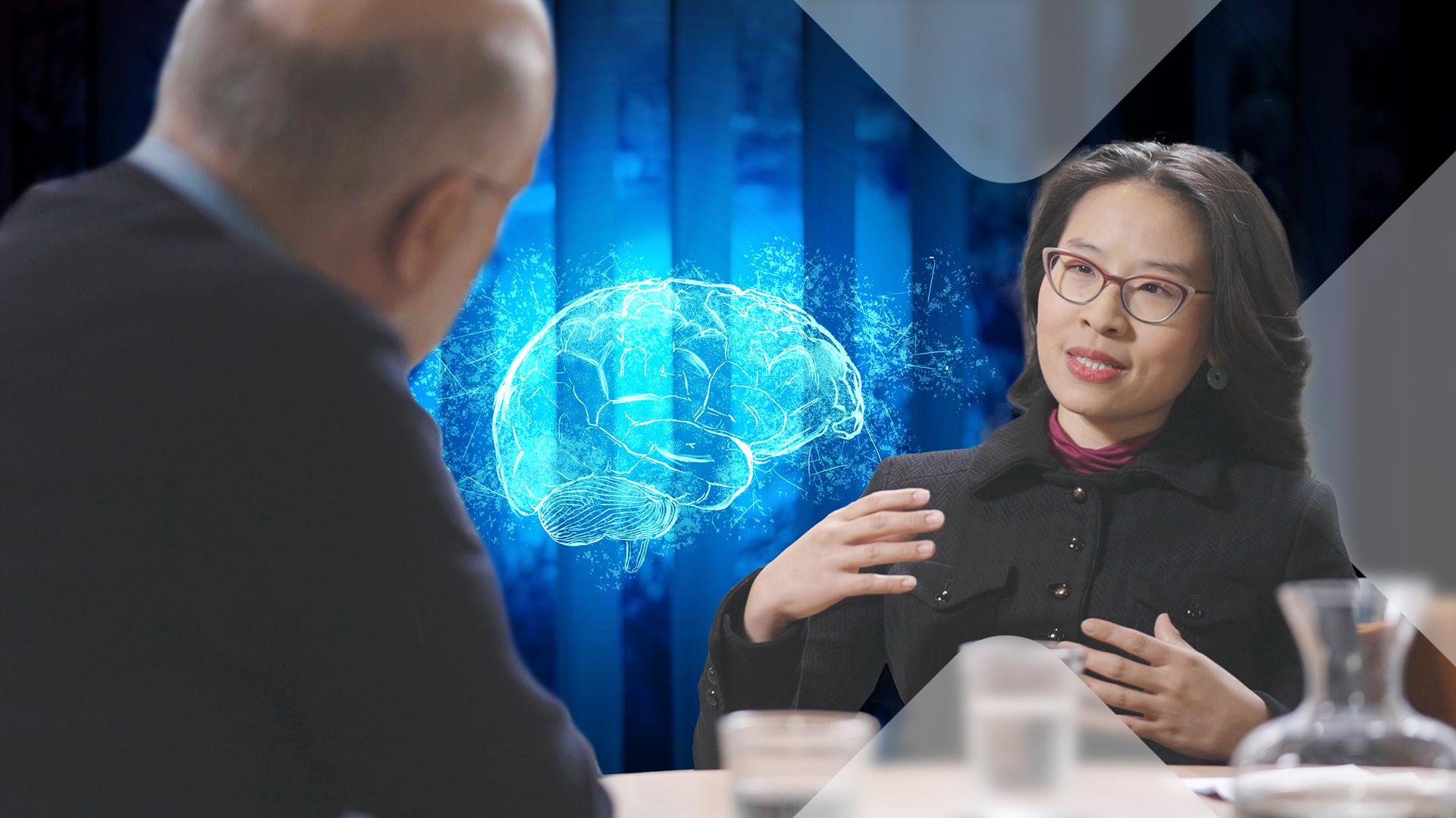 Dr. Liya Yu im Gespräch mit Harald Lesch