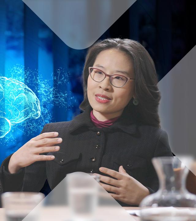 Dr. Liya Yu im Gespräch mit Harald Lesch