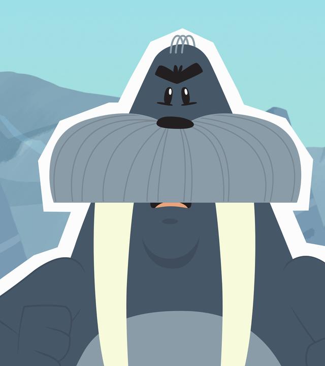 Das schlechtgelaunte Walross Uwe