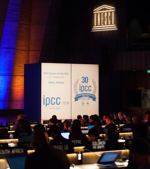Vereinte Nationen beim IPCC