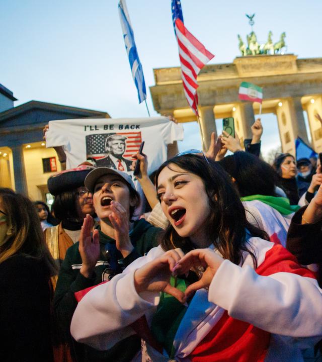 Iran-Demo in Berlin