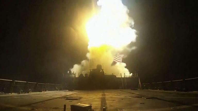 Zeigt nach Angaben des US-Militärs die jüngste Welle von Präzisionsschlägen gegen strategische iranische Militäranlagen. 