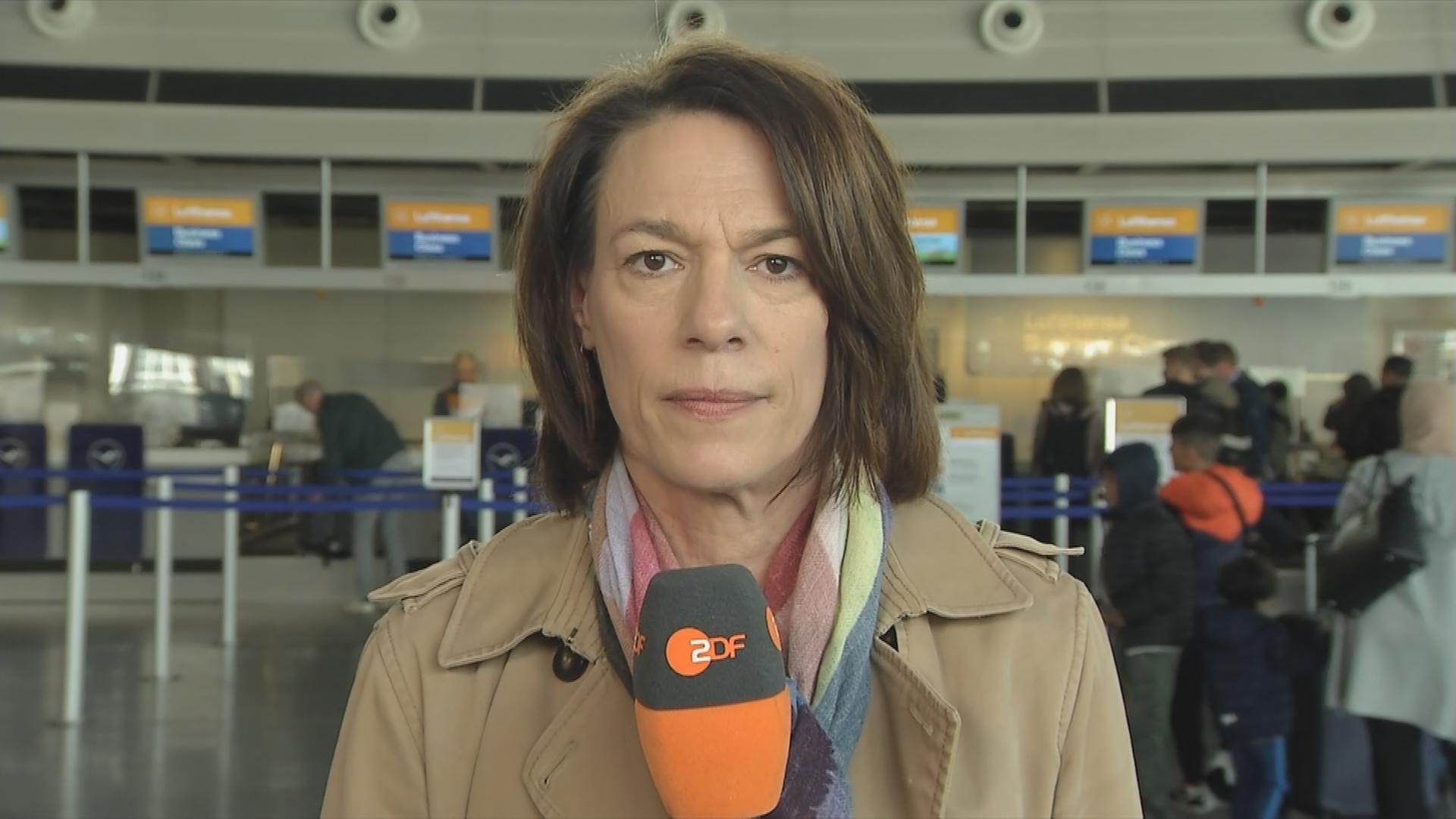 ZDF-Reporterin Isabel de la Vega aus Frankfurt