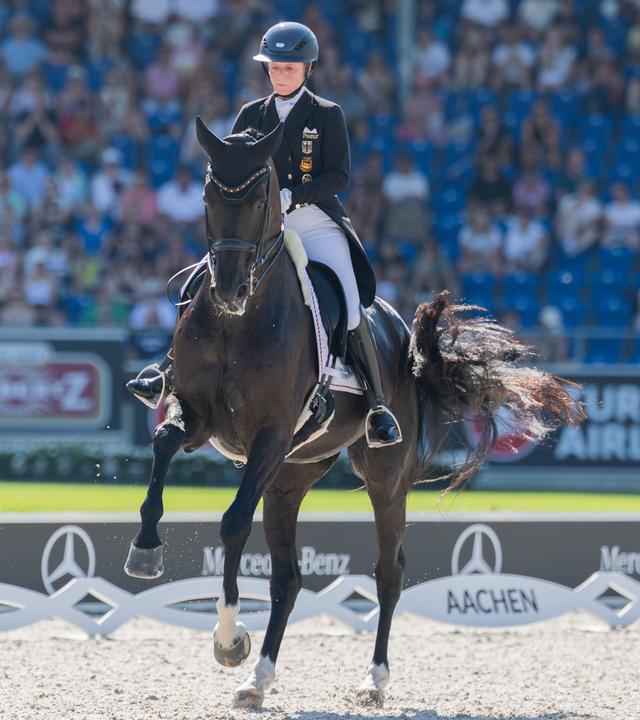 Isabell Werth und Wendy de Fontaine am 14.08.26