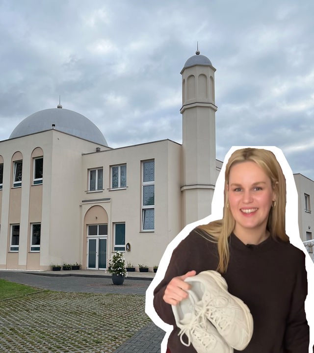 logo!-Reporterin besucht Moschee in Berlin.