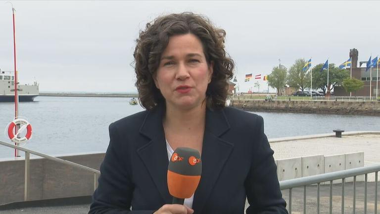 ZDF-Korrespondentin Isabelle Schaefers berichtet aus Helsingborg