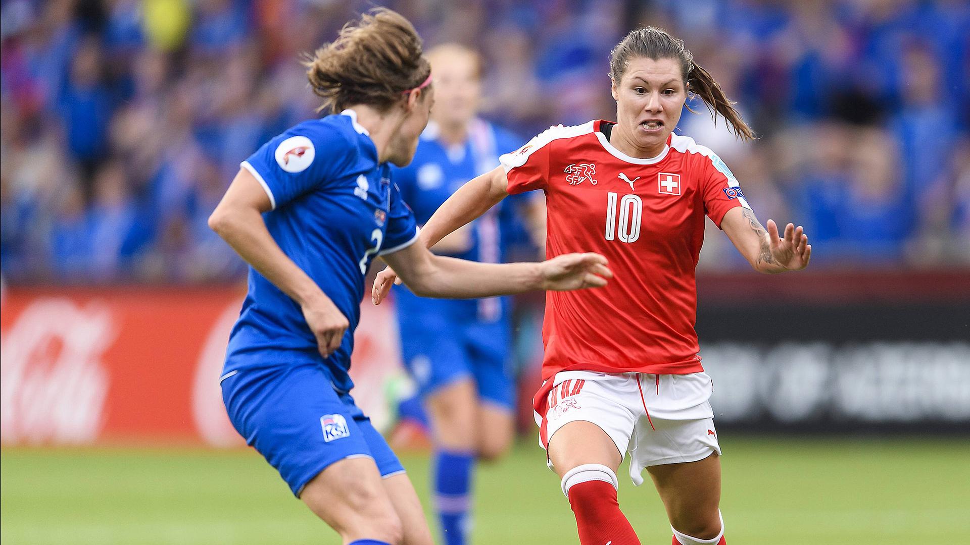 (v.l.) Sif Atladóttir und Ramona Bachmann