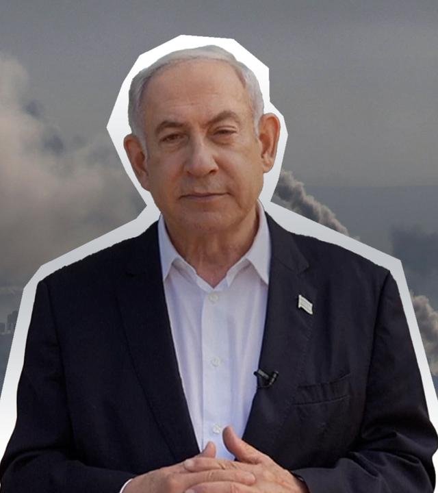 Die Hamas haben Israel massiv mit Raketen beschossen. Israels Ministerpräsident Netanjahu sagt: "Wir sind im Krieg"