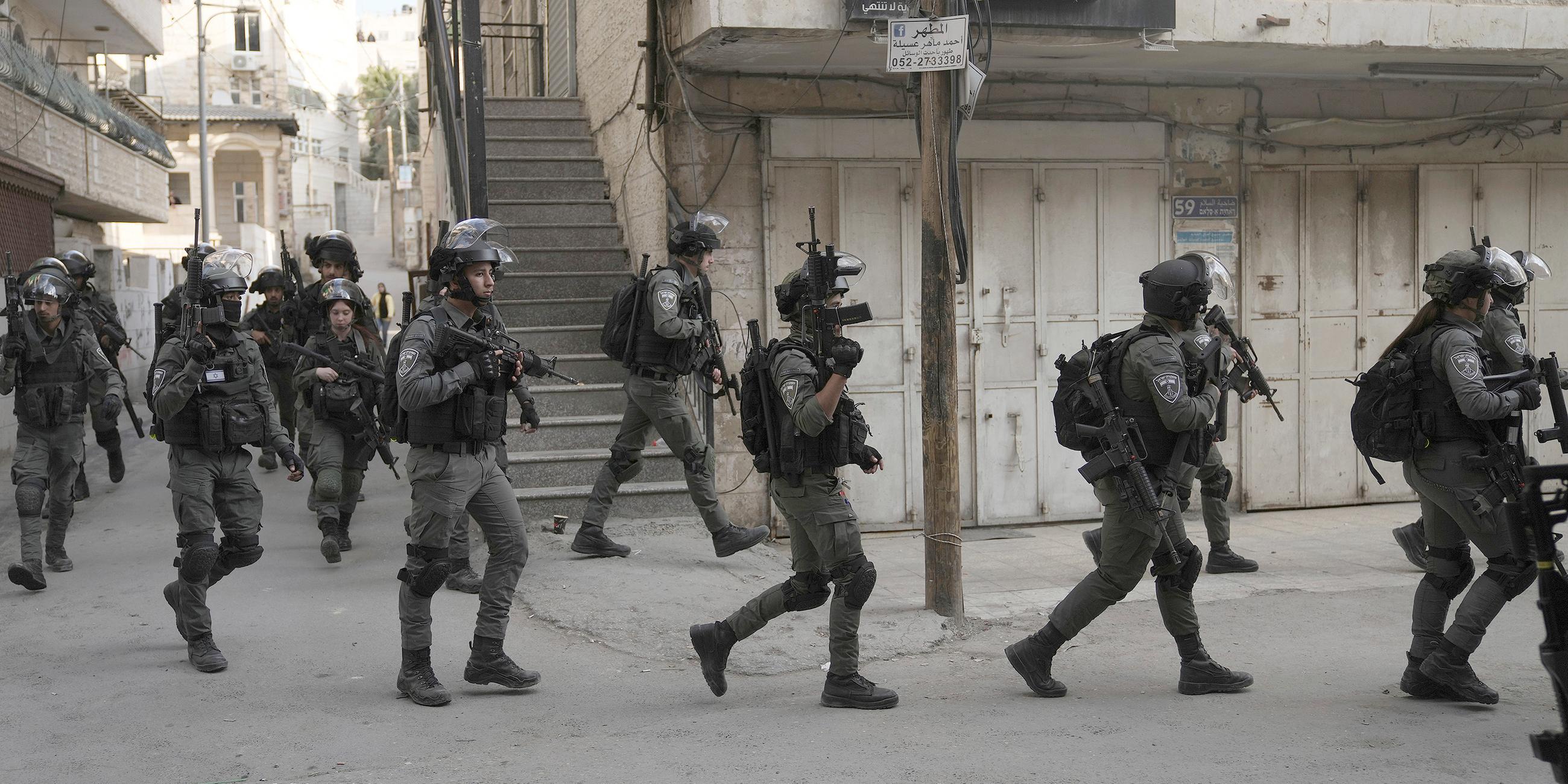 Israelische Polizisten