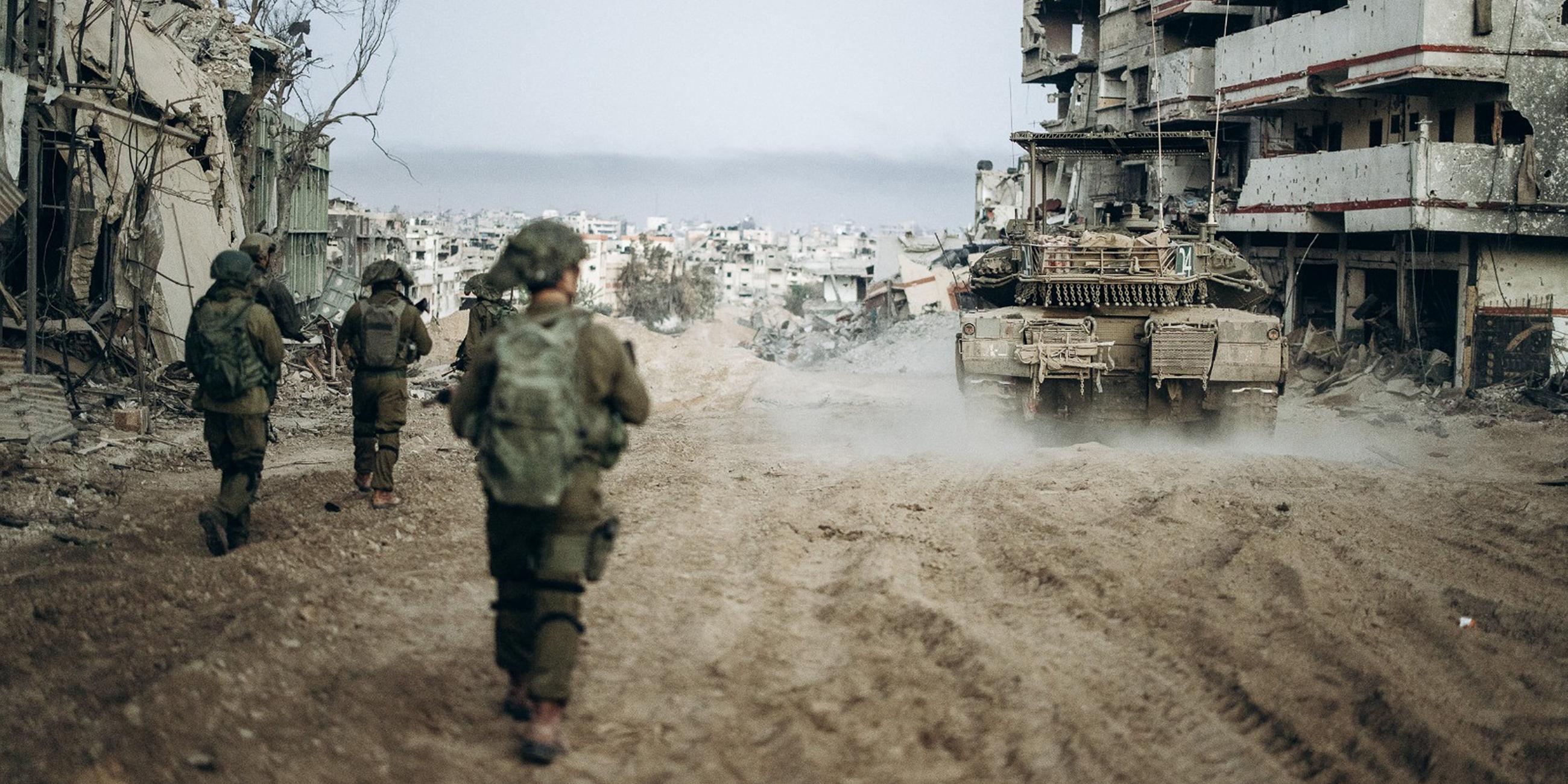 Israelische Soldaten in Gaza