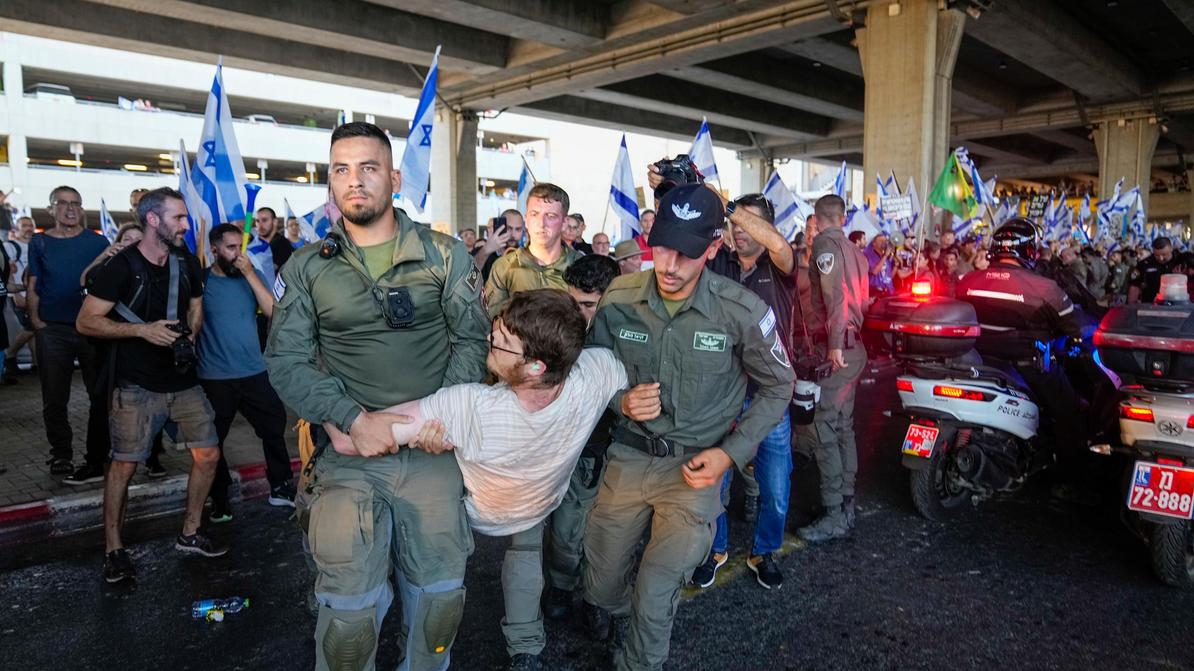 Weitere Proteste gegen Justizreform in Israel