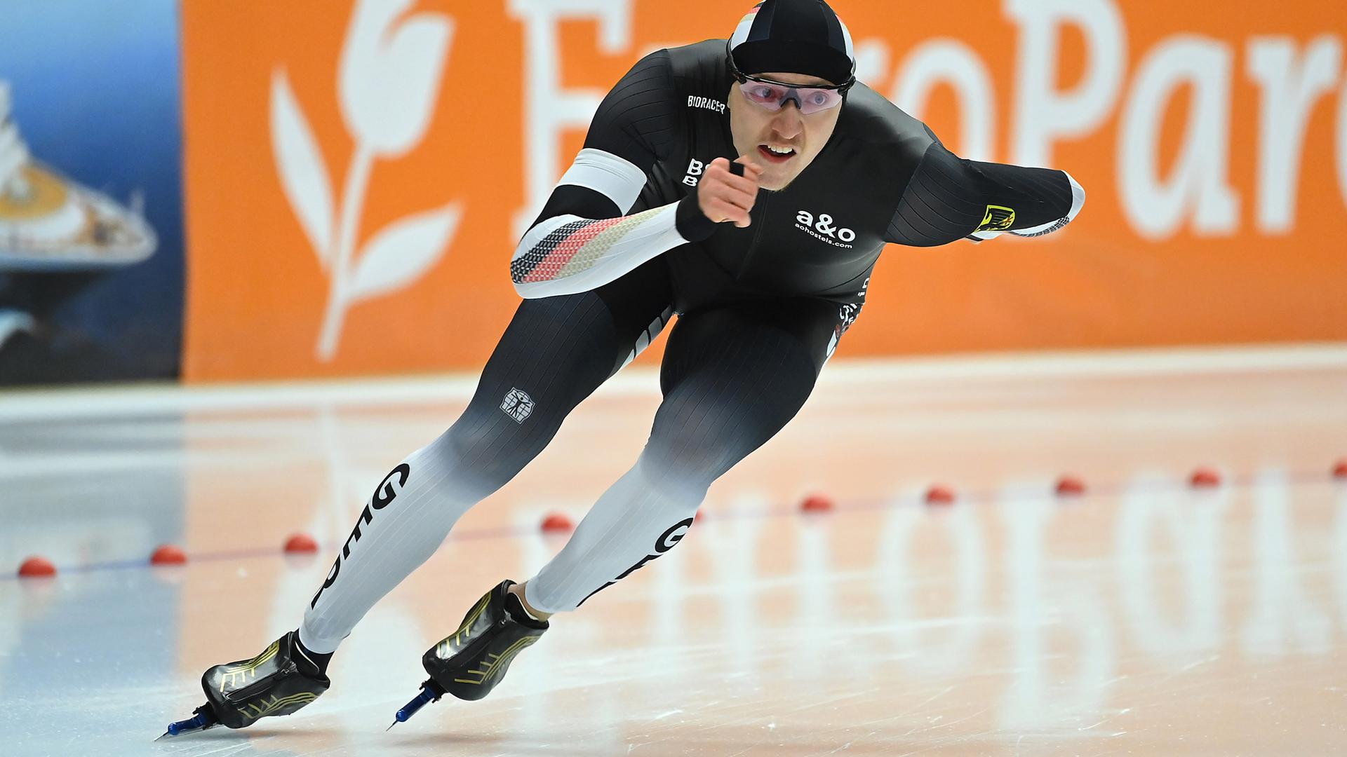 ISU Eisschnelllauf Weltcup in Inzell, Finn Sonnekalb