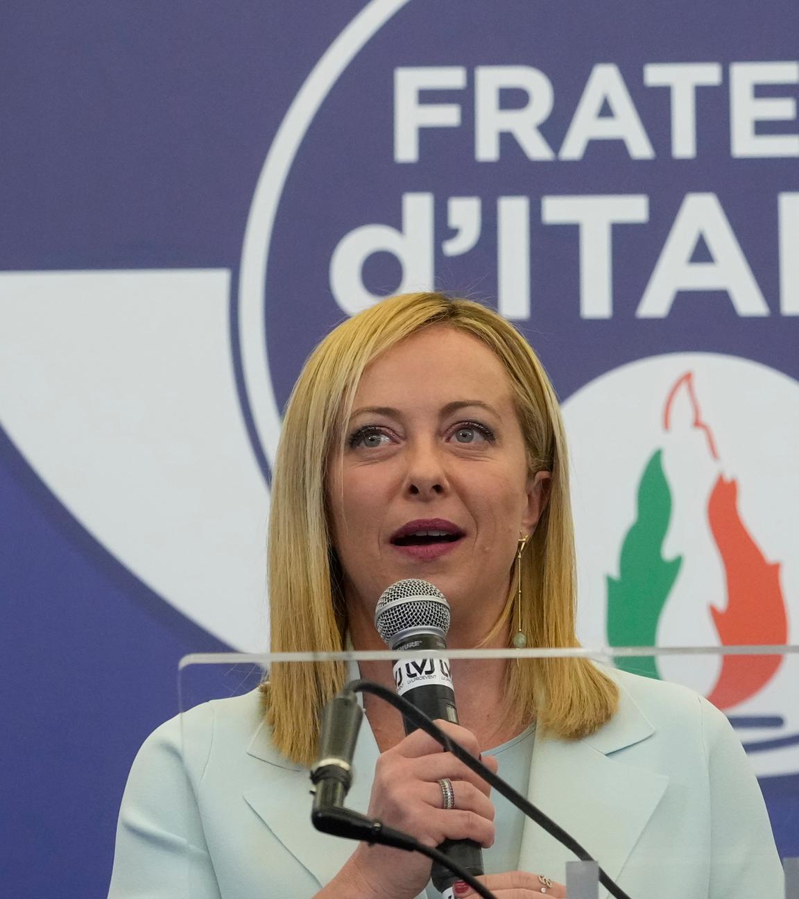 Giorgia Meloni, Vorsitzende der Fratelli d'Italia