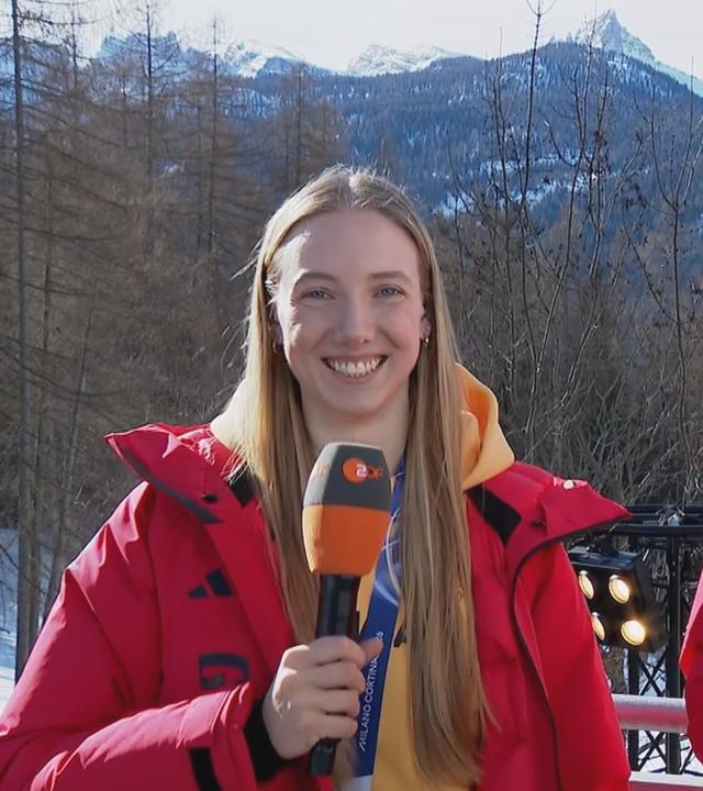 Susanne Kreher (l.) und Jaqueline Pfeifer im ZDF-Interview