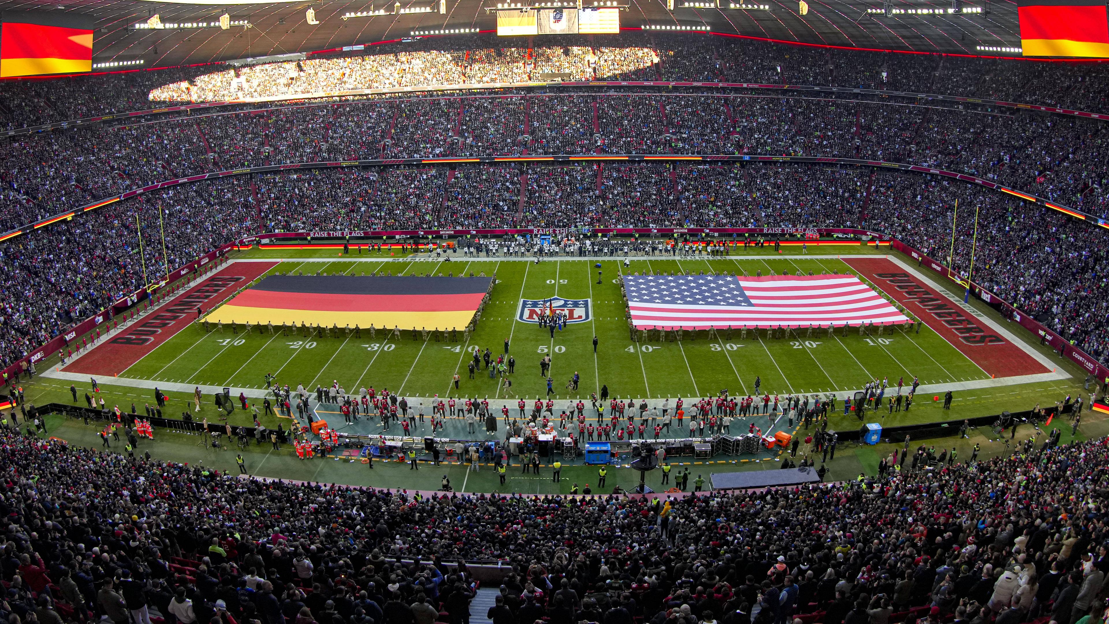 Bilder des Jahres: Die NFL mit Superstar Tom Brady gastiert in München