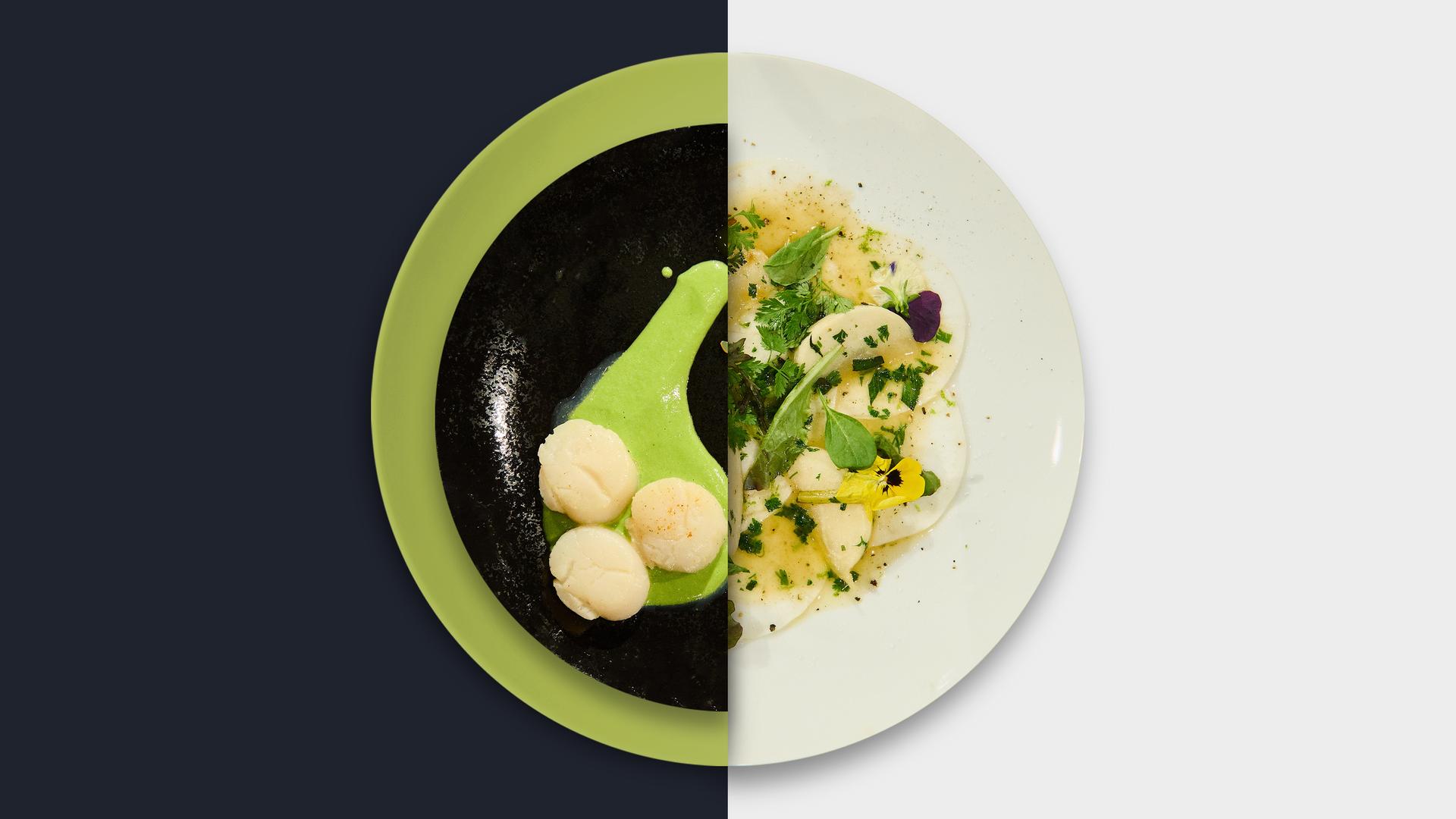Jakobsmuschel vs. Carpaccio