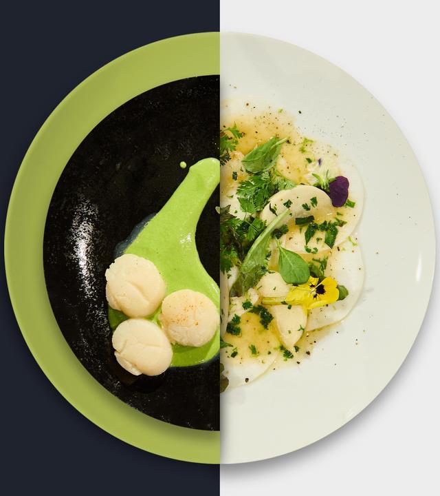 Jakobsmuschel vs. Carpaccio