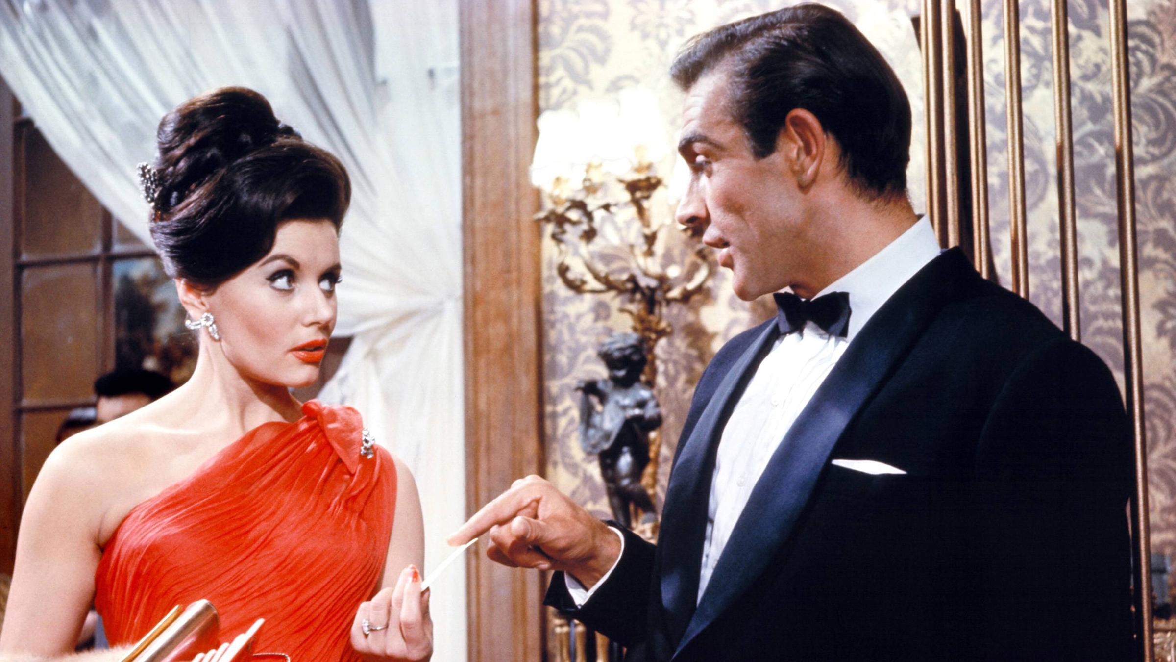 Filmszene: Sean Connery als James Bond in "James Bond jagt Dr. No" von 1962