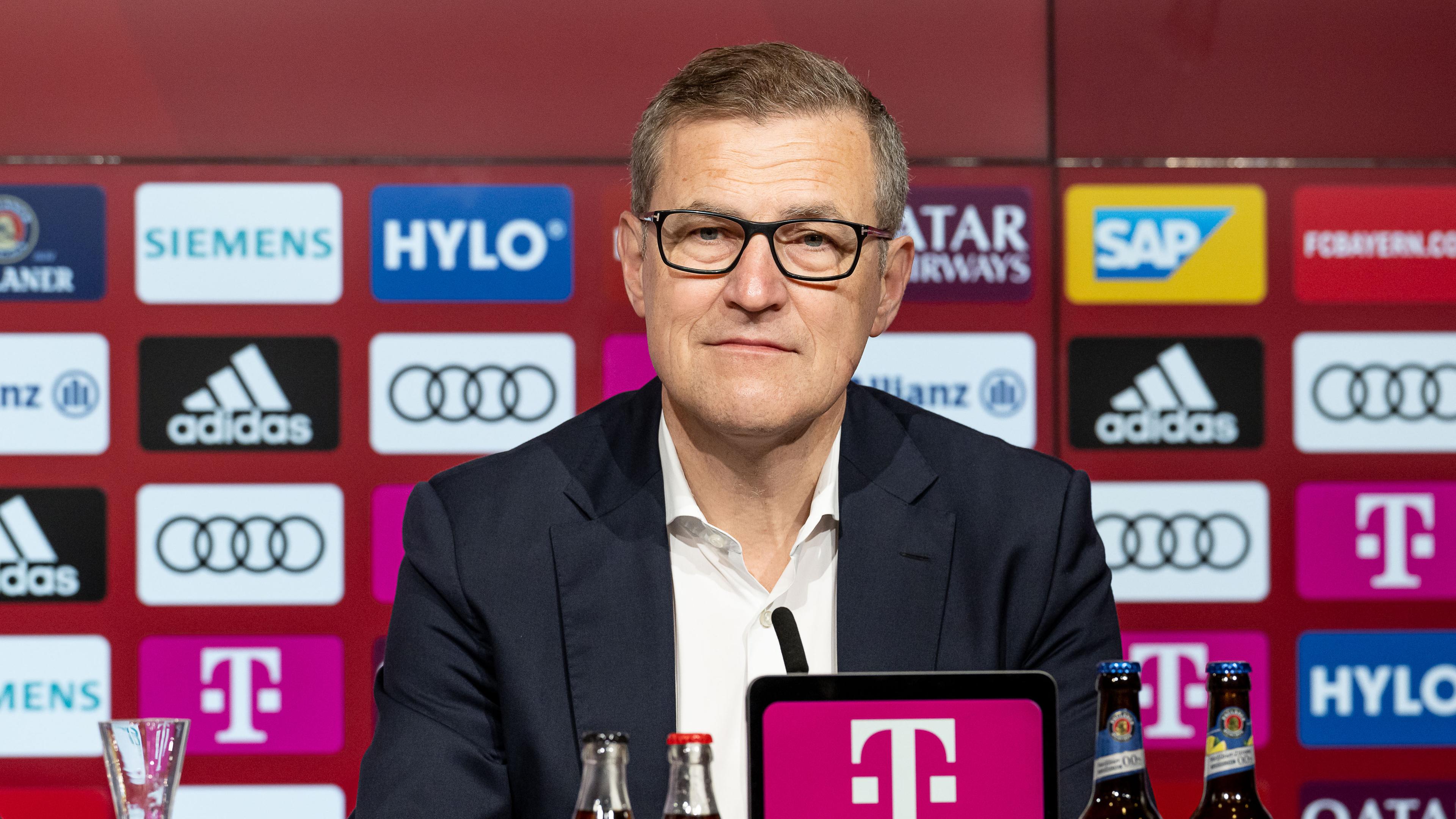 Jan-Christian Dreesen wird auf einer Pressekonferenz als neuer Vorstandschef des FC Bayern München vorgestellt