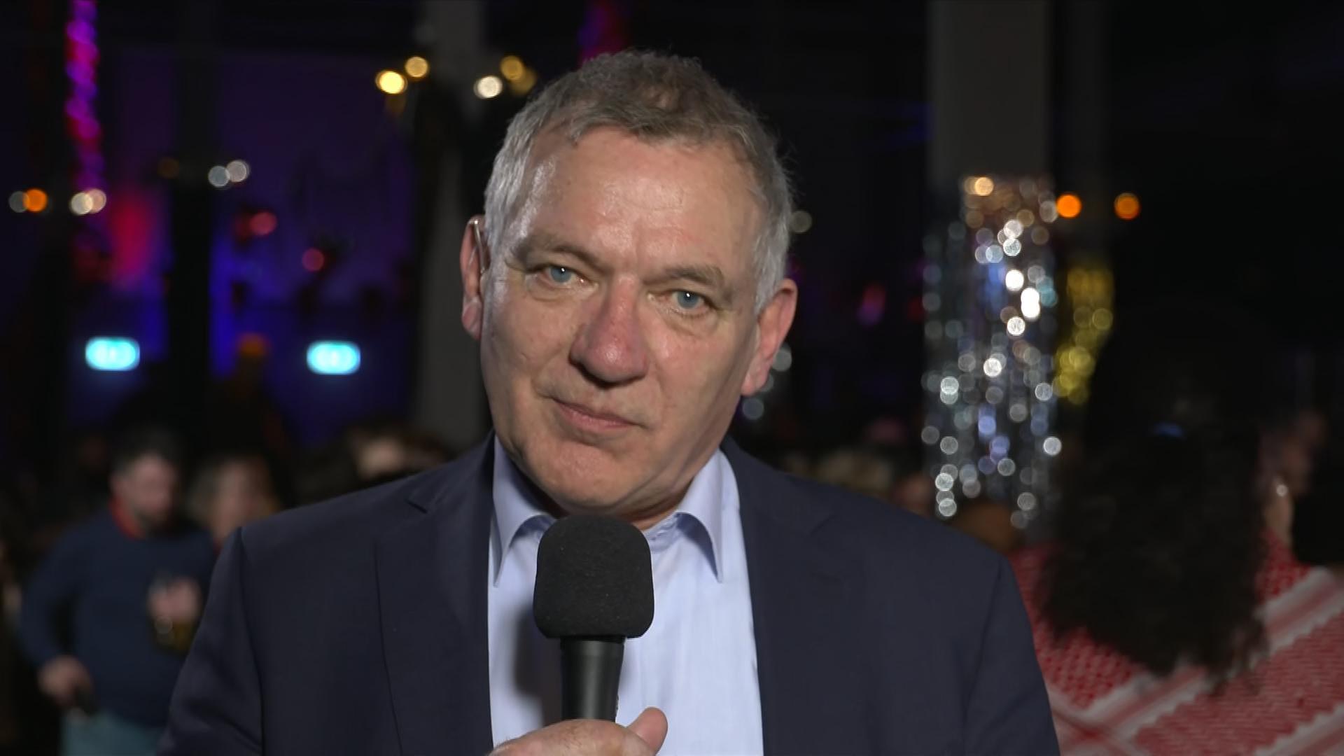 Linken-Chef Jan van Aken mit einer Reaktion zur Landtagswahl in Baden-Württemberg.