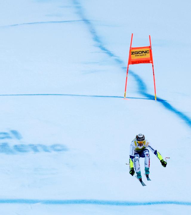 Skirennläufer Jan Zabystran gewinnt als erster Tscheche den Super-G in Gröden