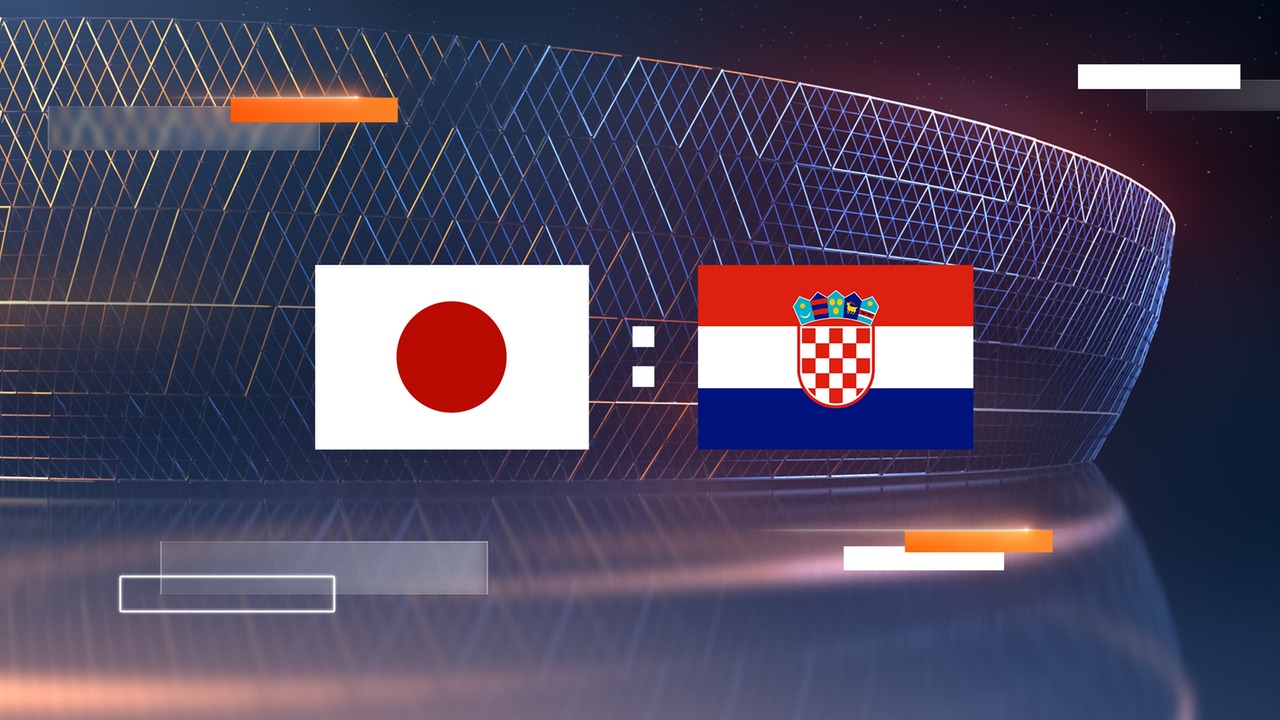 Achtelfinale Japan - Kroatien Fußball-WM 2022