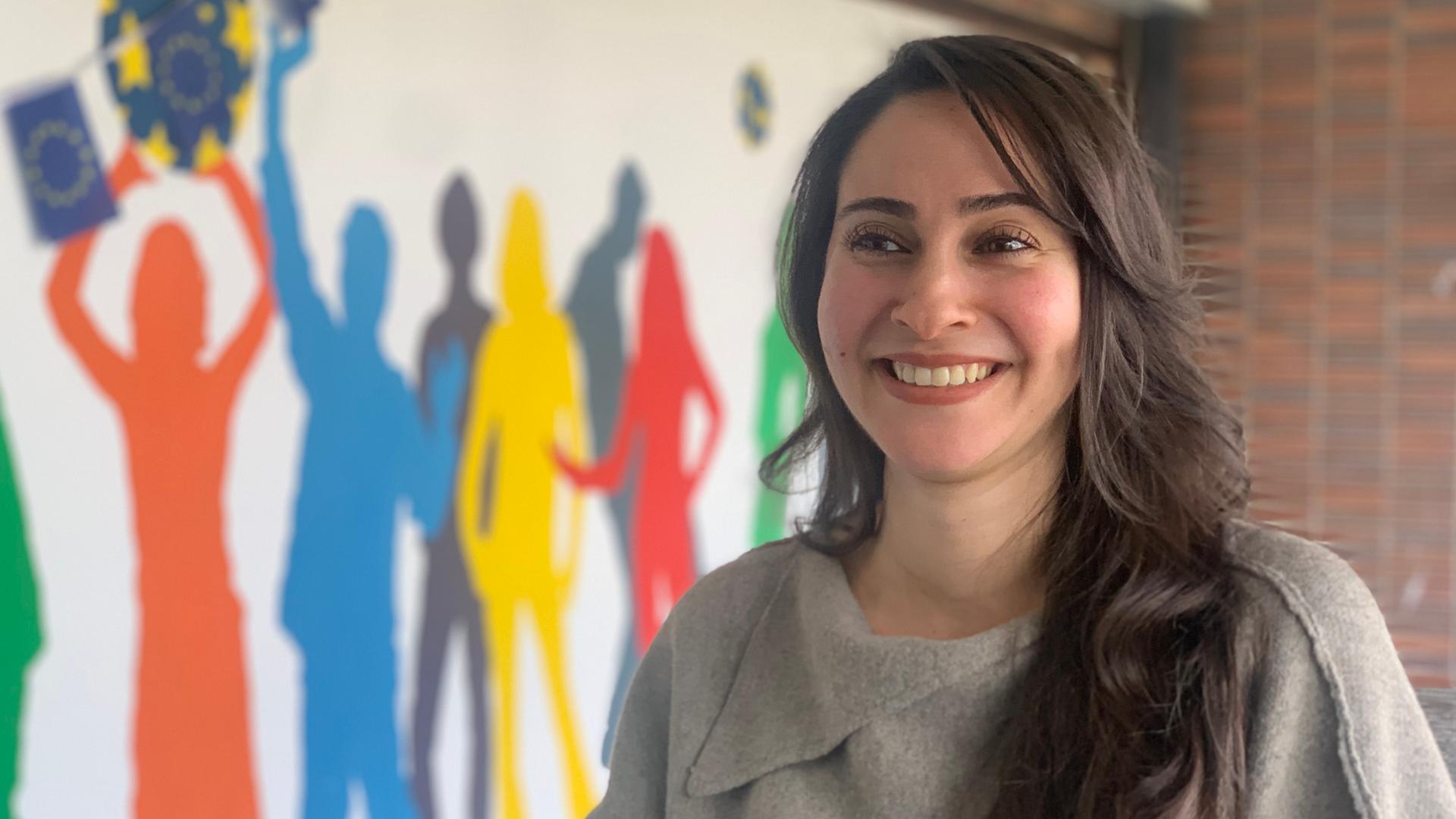 Lehrerin Jasmin Kahder