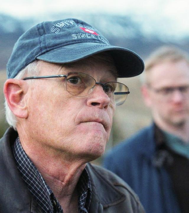 Jay Winzenried, überzeugter Republikaner, ist mit Trump nicht einverstanden.