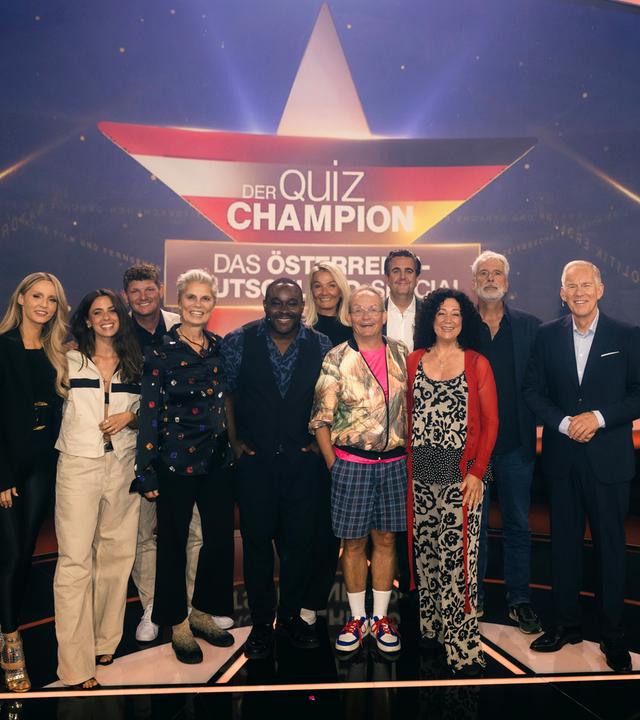 Melissa Naschenweng, Vanessa Mai, Thomas Morgenstern, Sarah Wiener, Nelson Müller, Franziska van Almsick, Wigald Boning, Bastian Pastewka, Barbara Wussow, Dirk Stermann und Johannes B. Kerner