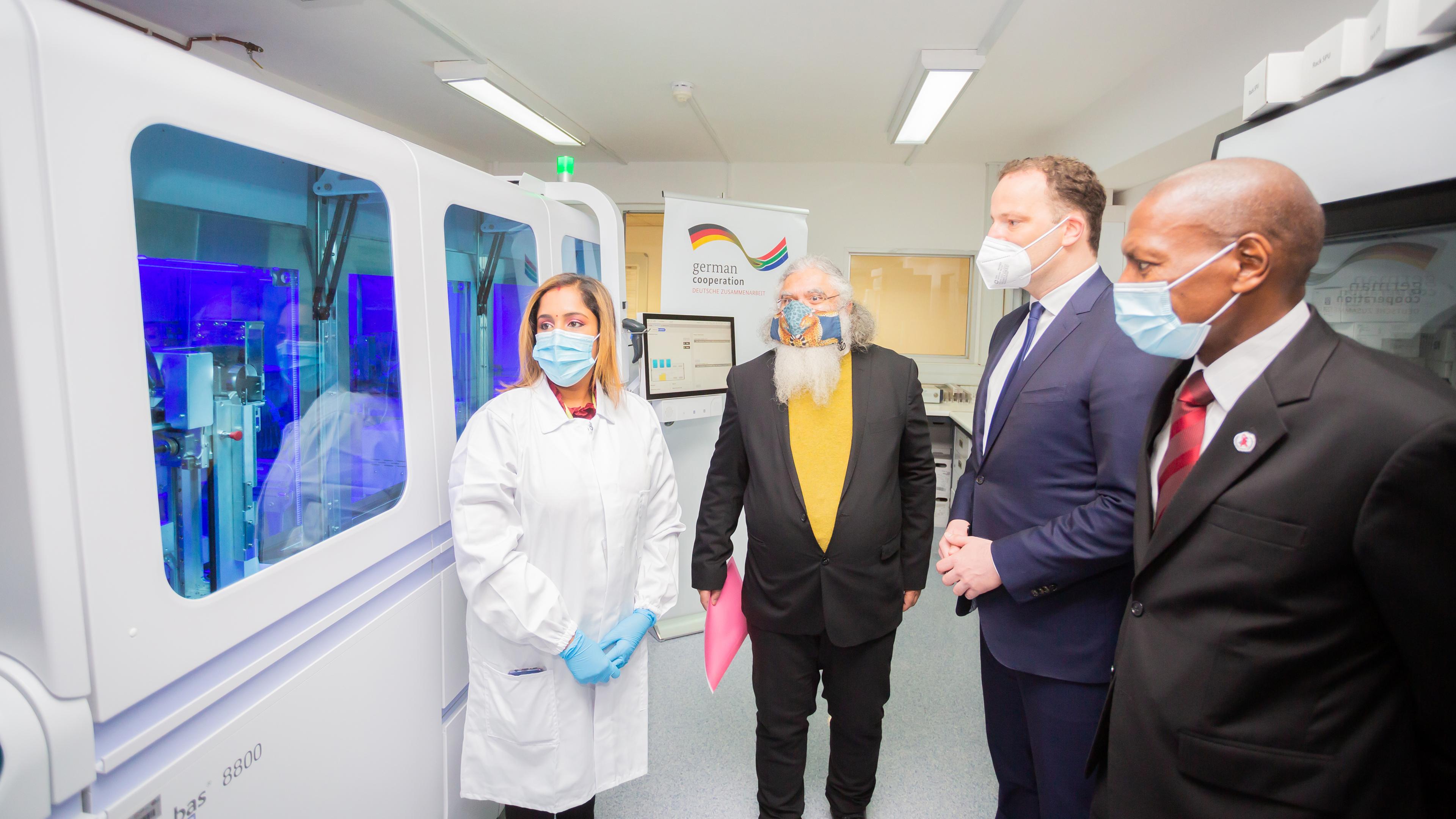 Jens Spahn in Südafrika.