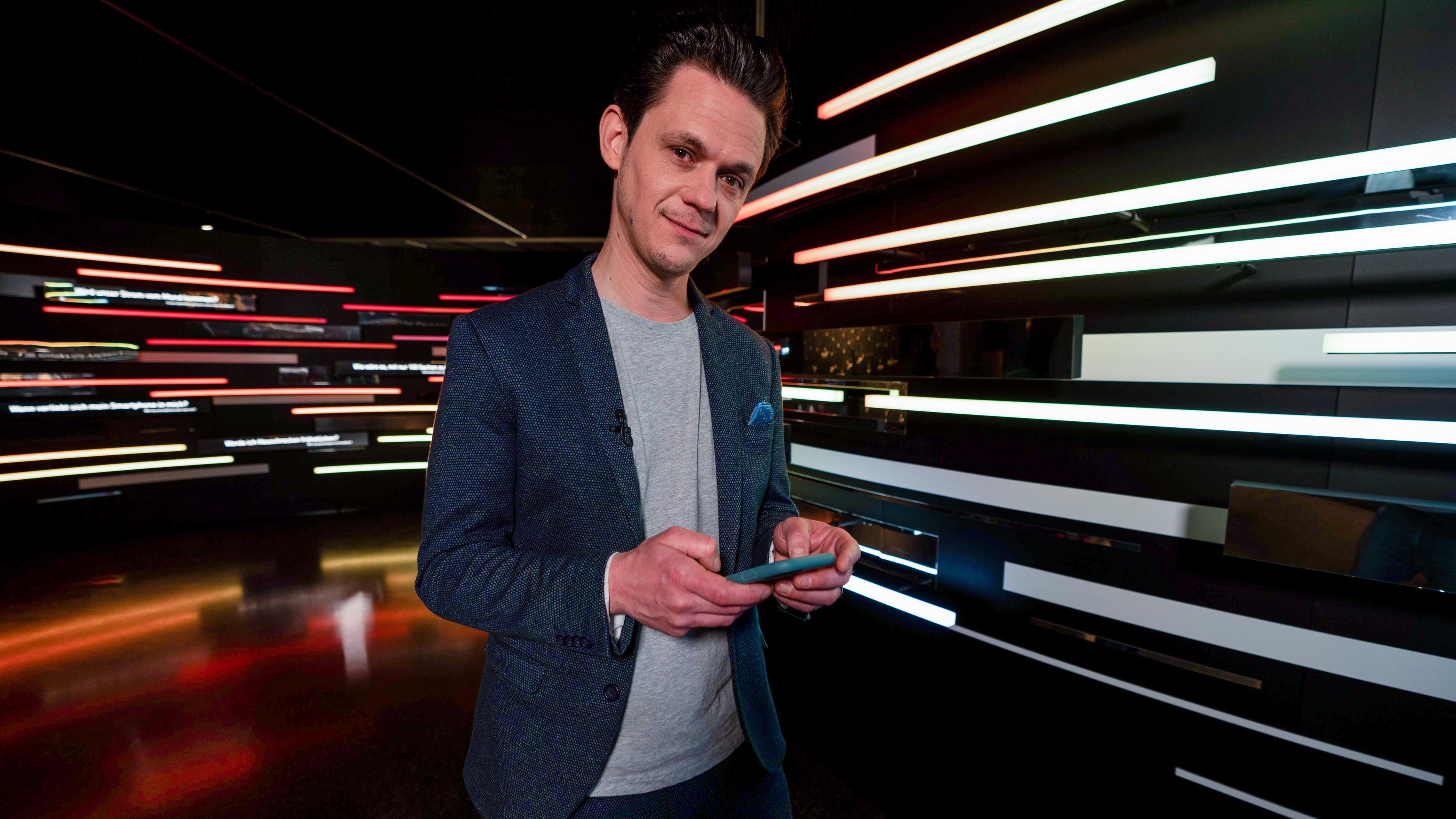 Moderator Jo Schück