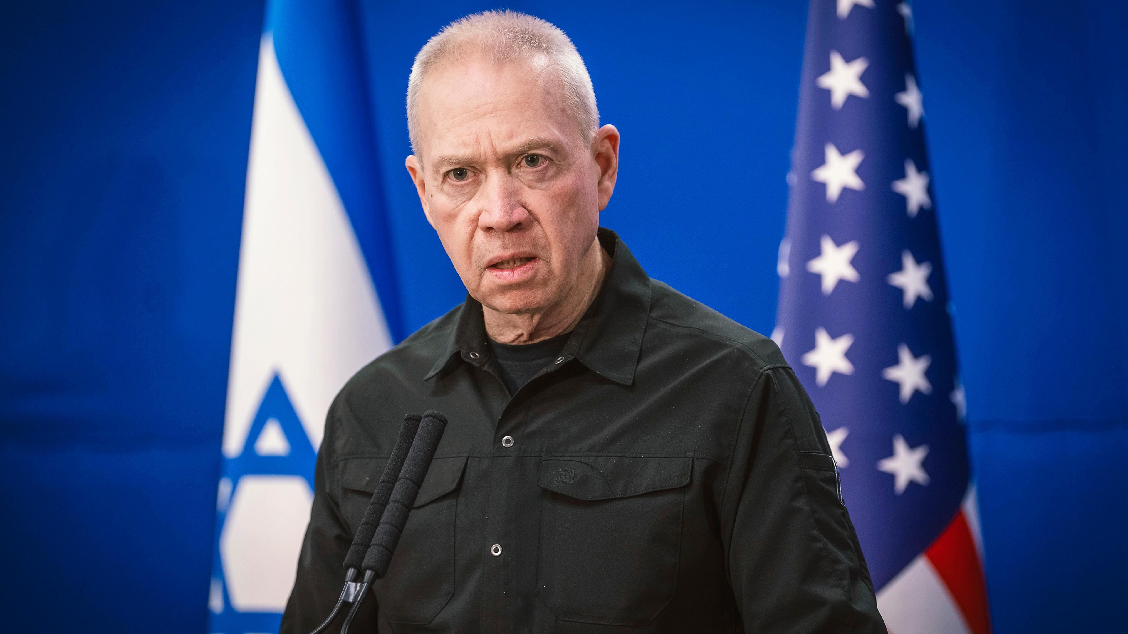 Joav Galant, Verteidigungsminister von Israel (Archivbild)