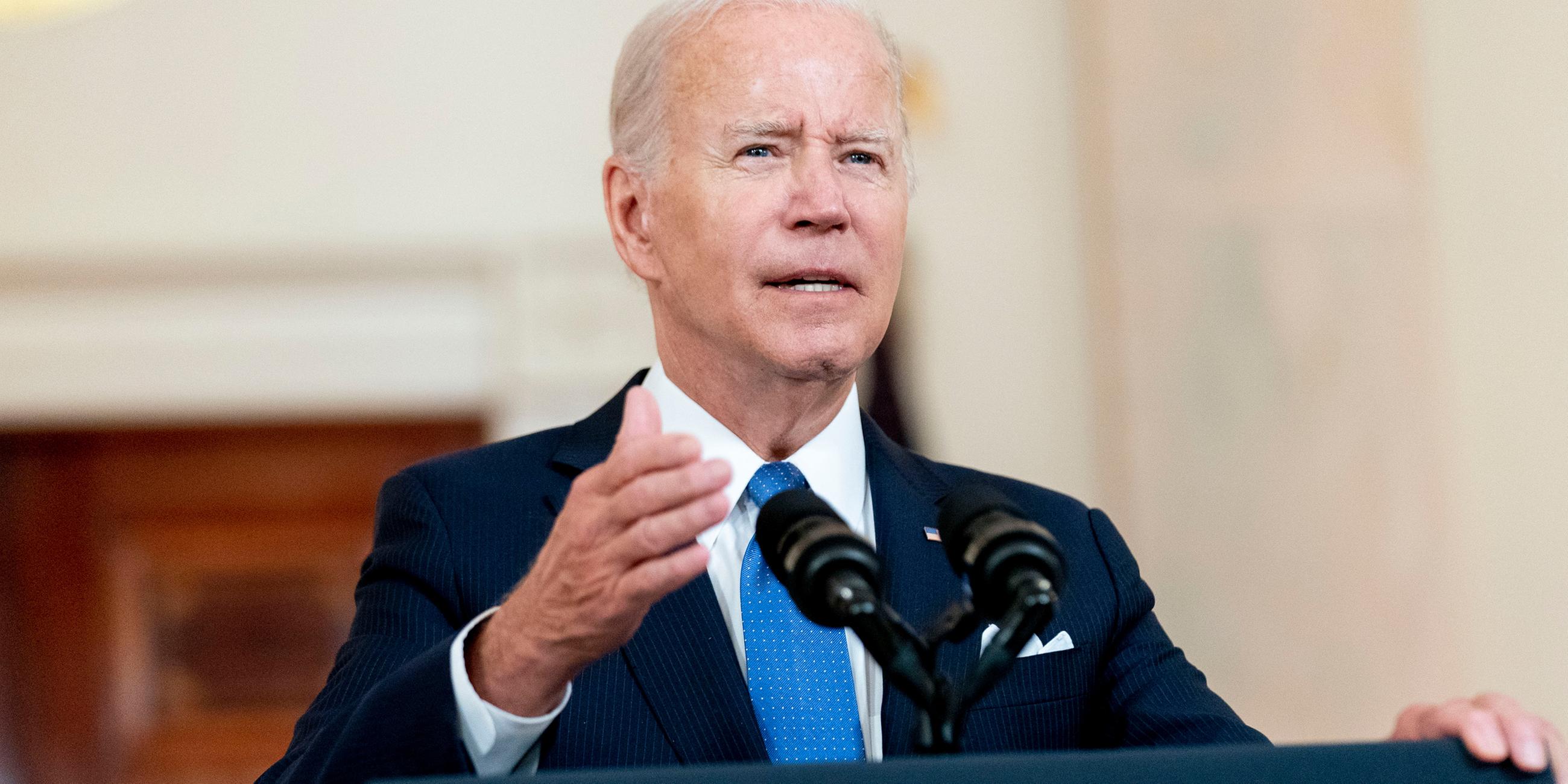 Joe Biden am 24.06.2022 in Washington