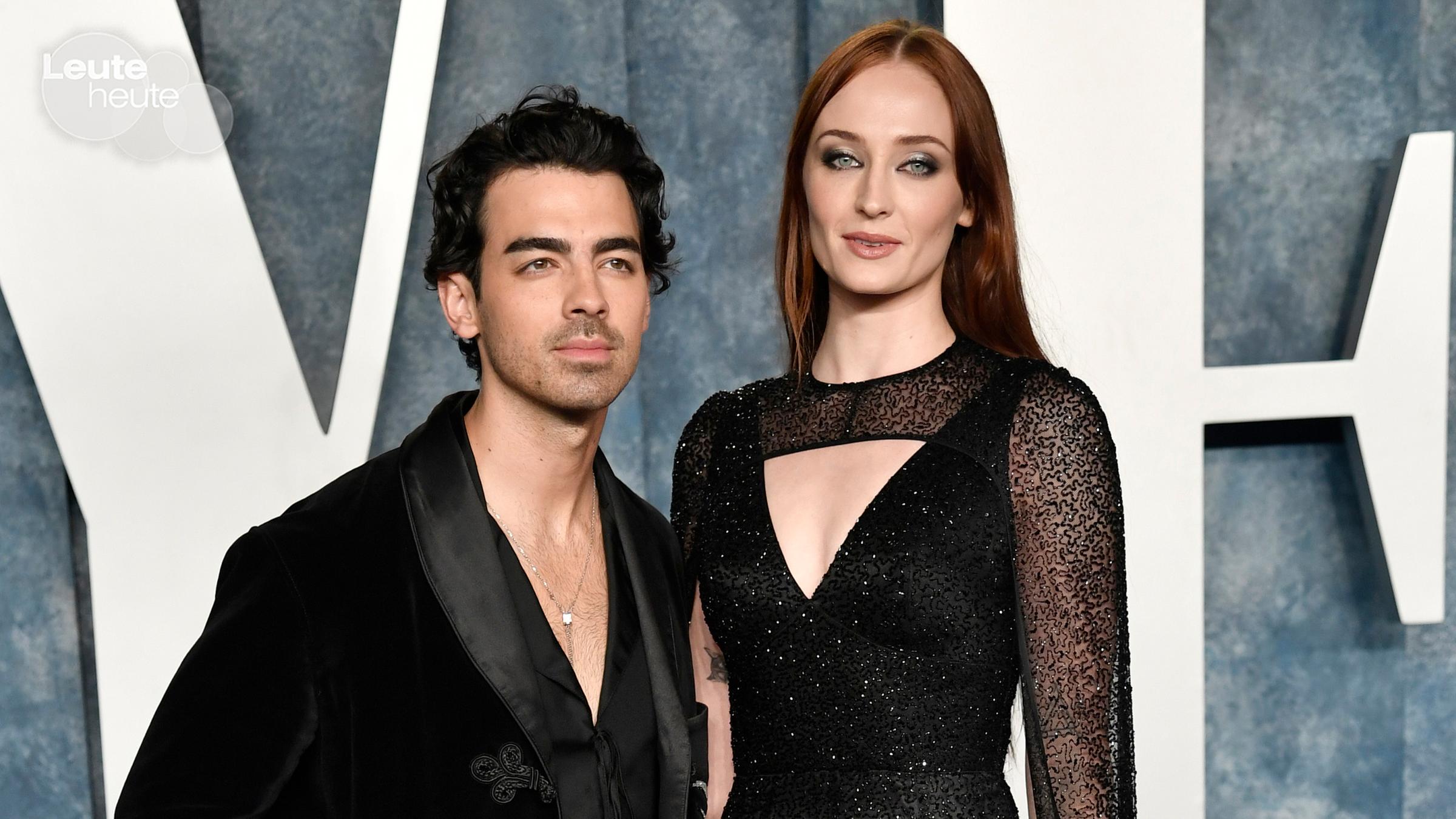 Joe Jonas und Sophie Turner auf der Vanity Fair Oscar Party im Wallis Annenberg Center in Beverly Hills am 12.03.2023.