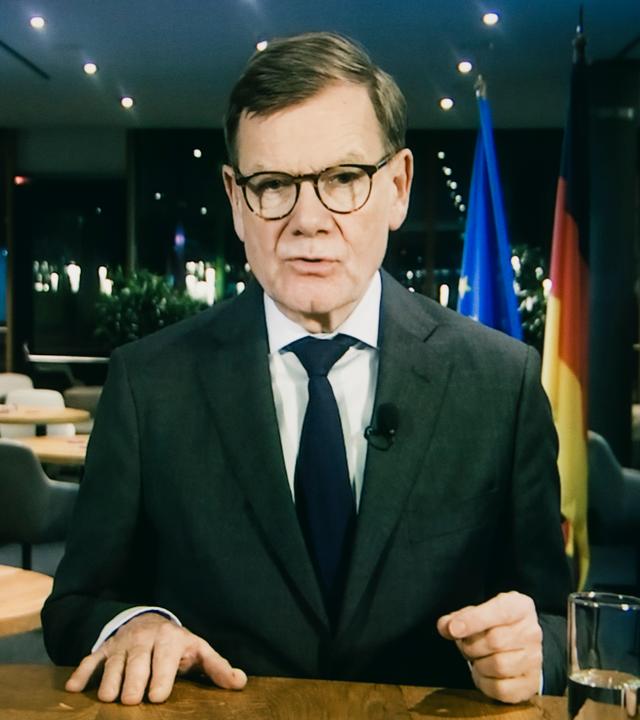Zu Gast bei Maybrit Illner am 19. Februar 2026  Bundesaußenminister Johann Wadephul (CDU) zugeschaltet aus Stuttgart.