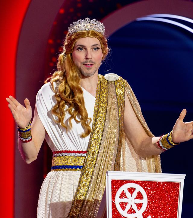 Johannes Bersch als "Moguntia" bei "Mainz bleibt Mainz, wie es singt und lacht"