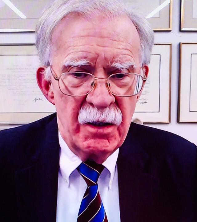 John Bolton bei Maybrit Illner