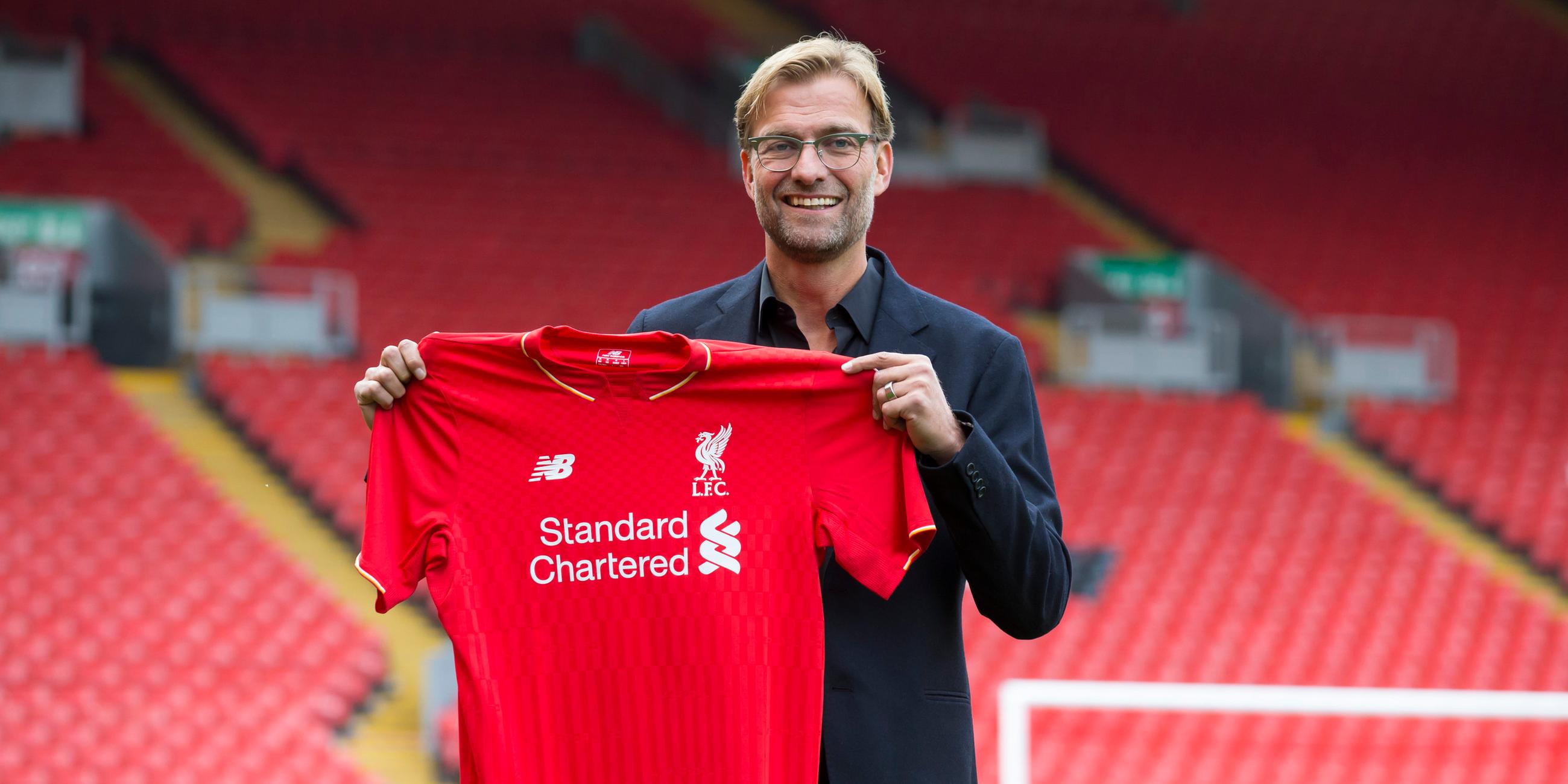 Jürgen Klopp 2015: Trainer bei Liverpool.