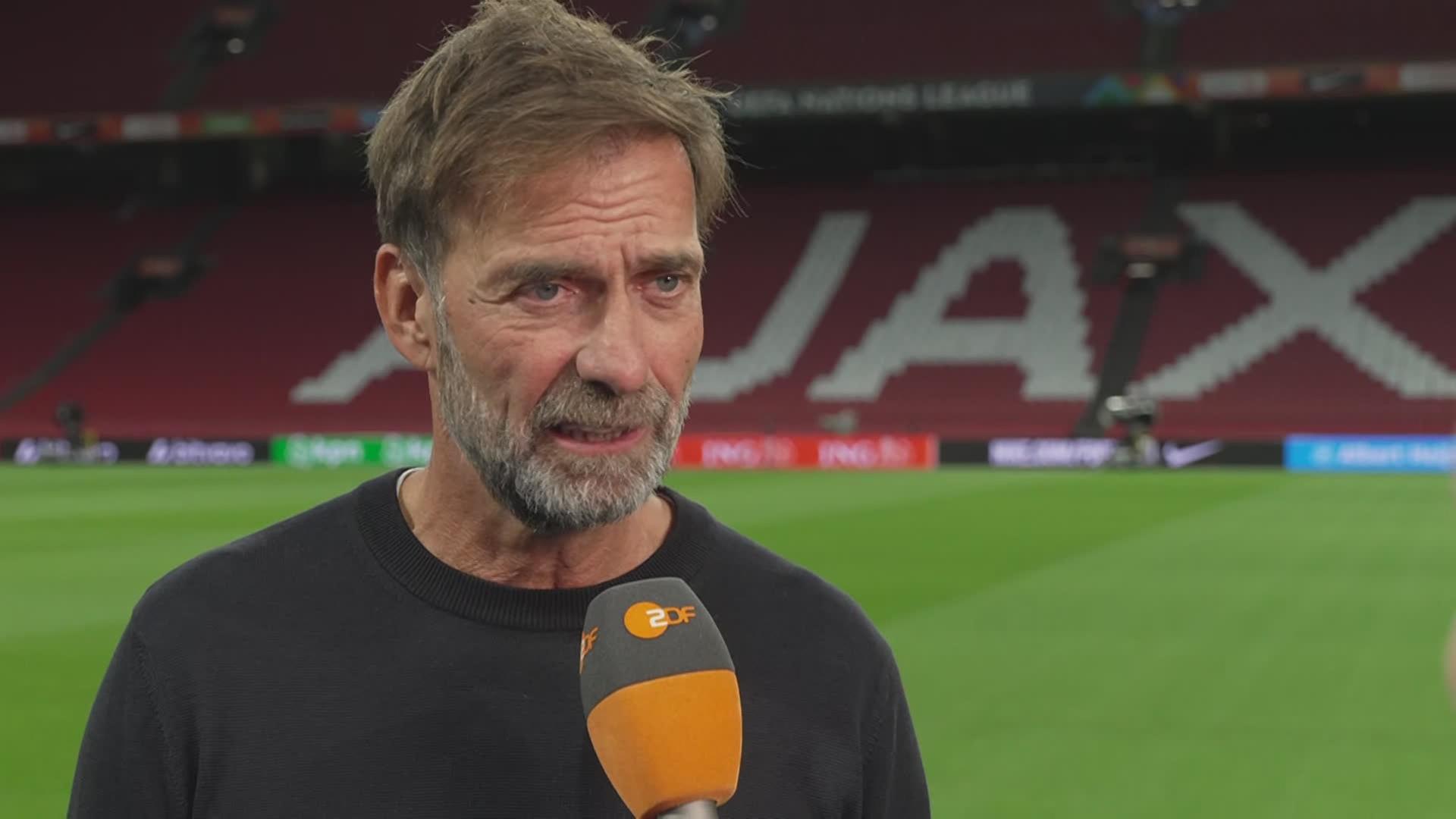 Der neue Bundestrainer Jürgen Klopp im ZDF-Interview