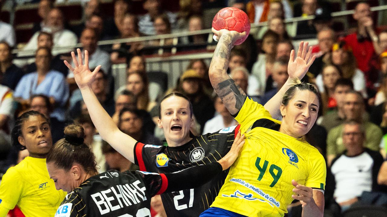 Handball DHBFrauen unterliegen Brasilien ZDFheute