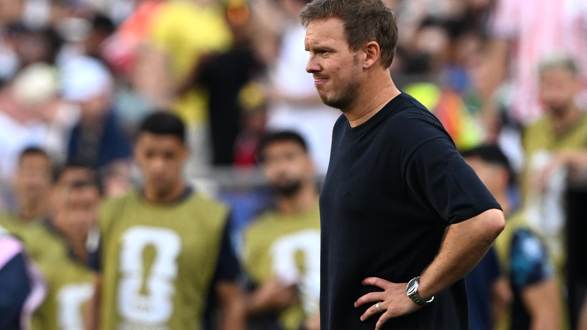 Fußball-Bundestrainer Julian Nagelsmann muss das WM-Aus im Sechzehntelfinale verdauen
