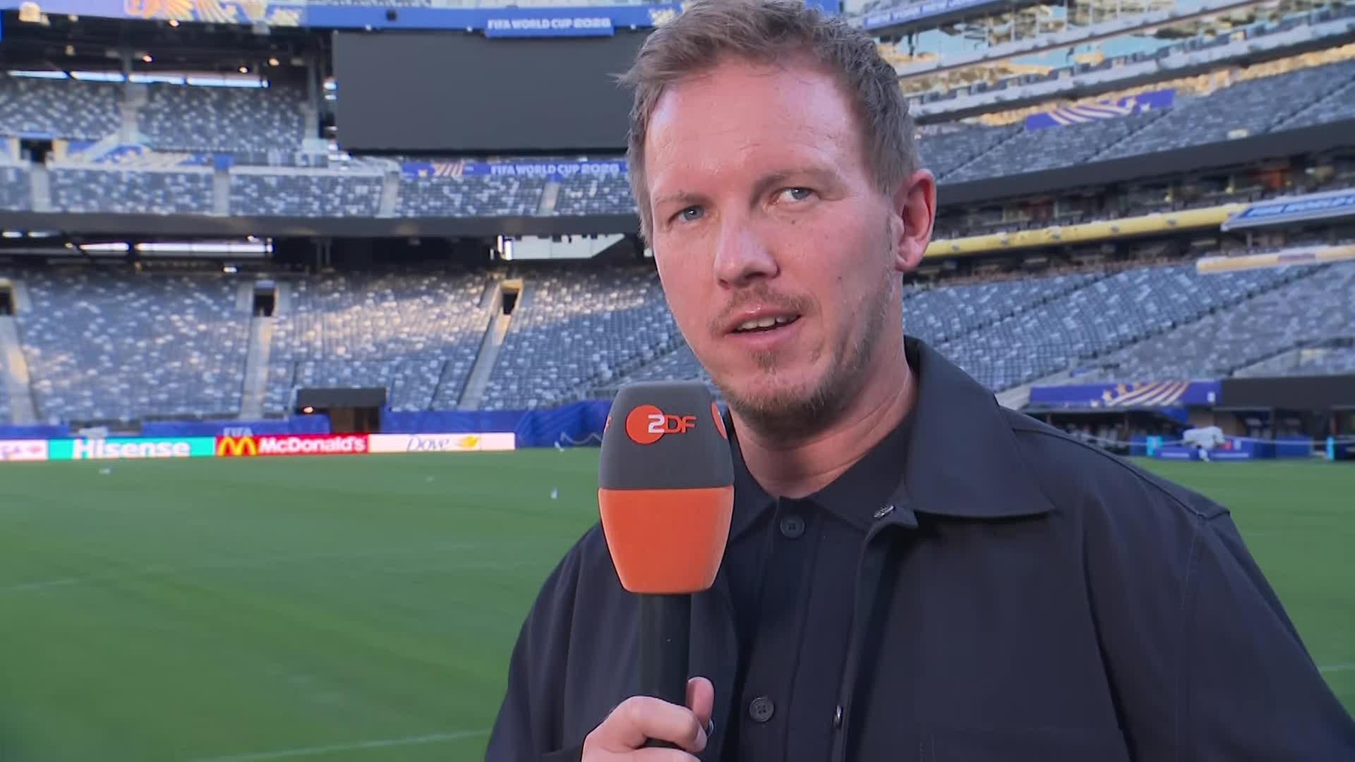 Der deutsche Nationaltrainer Julian Nagelsmann im ZDF-Interview