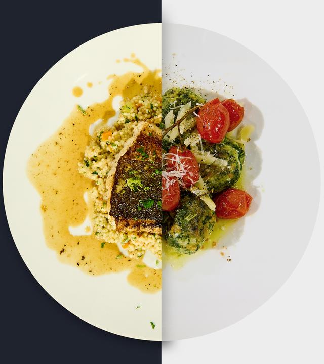 Kabeljau vs. Spinatknödel