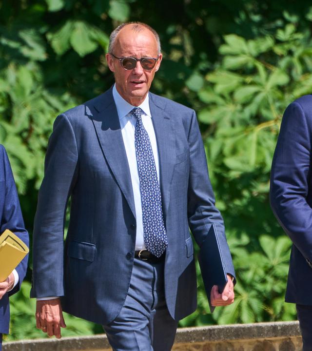 Alexander Dobrindt, Friedrich Merz und  Lars Klingbeil