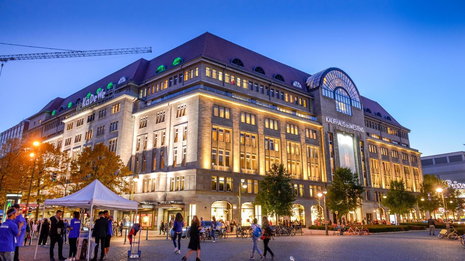 Das KaDeWe in Berlin